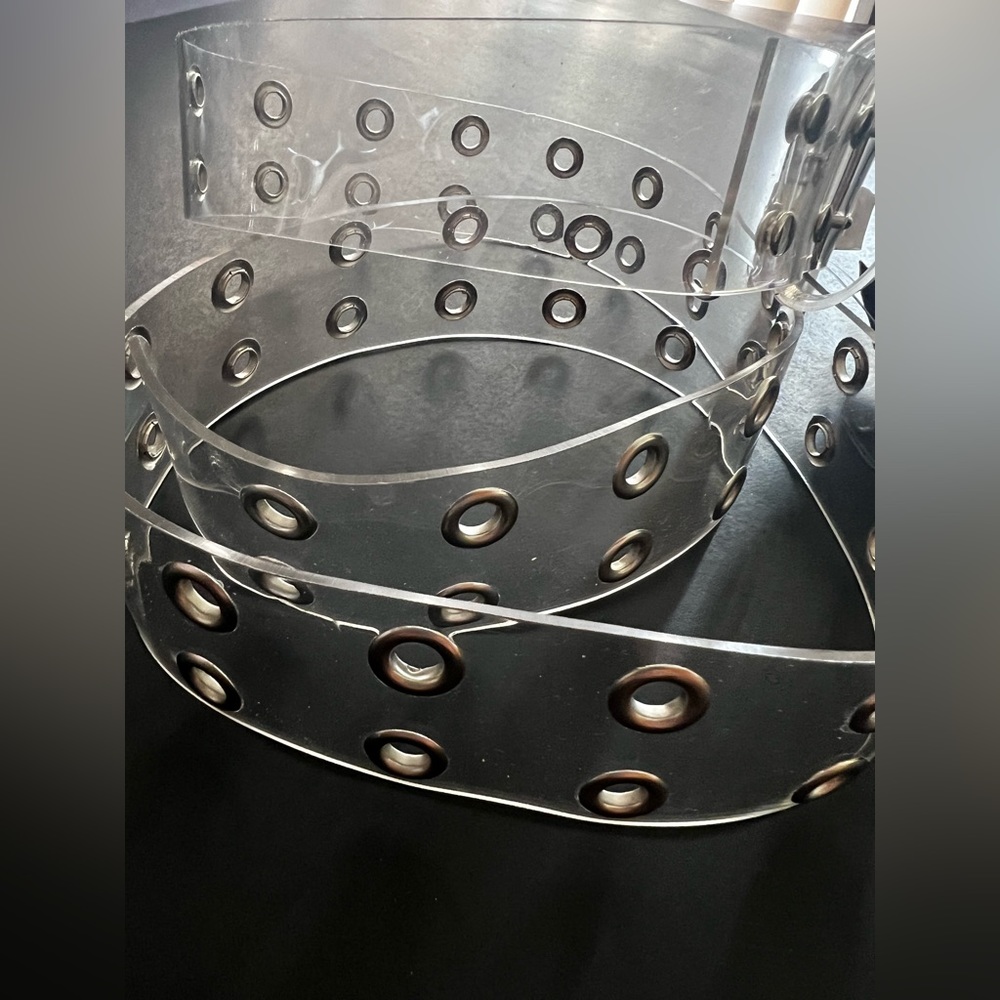 NWT Clear Belt